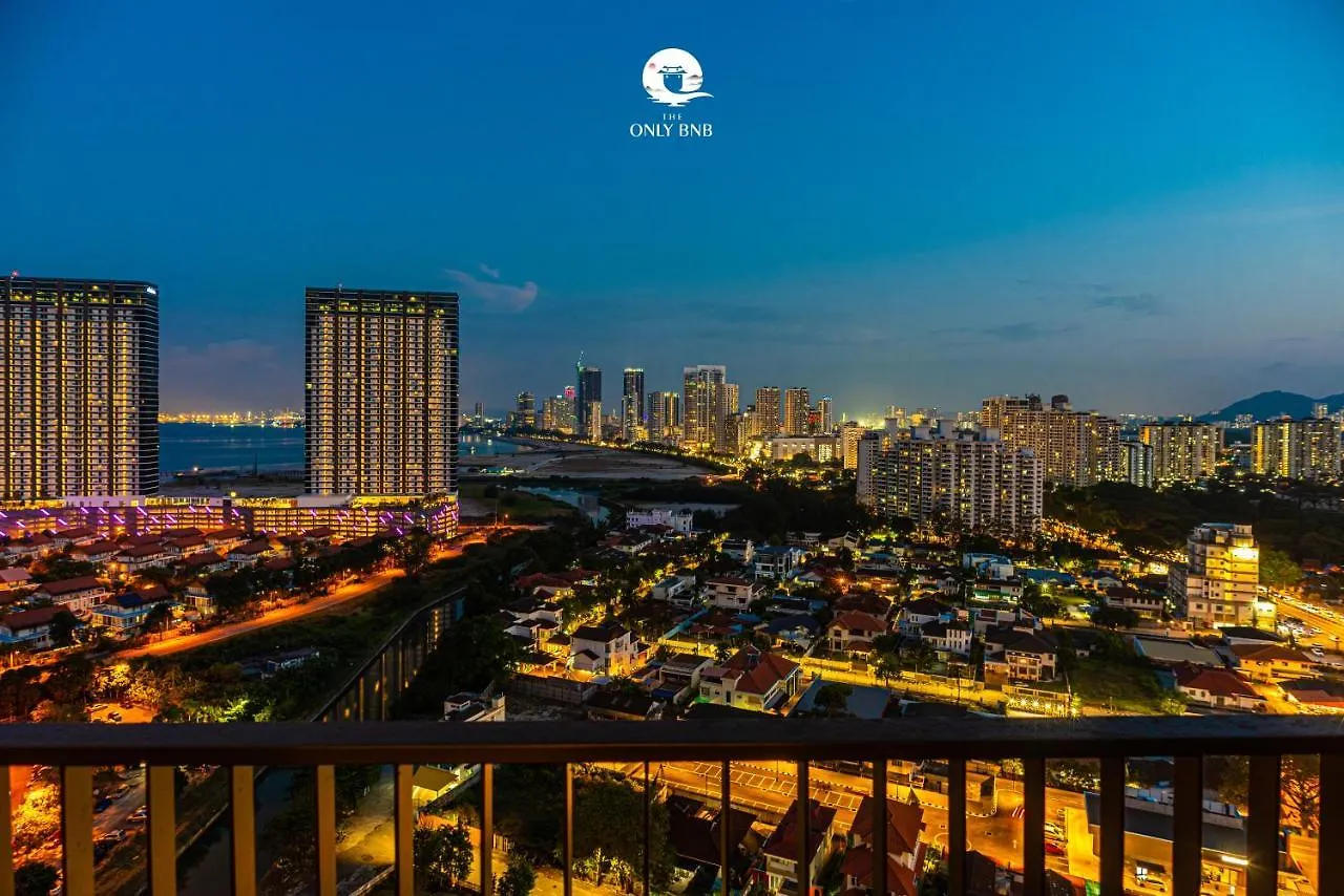 Apartamento Deluxe Seaview Suite Twin Bed By The Only Bnb Tanjung Tokong Malasia